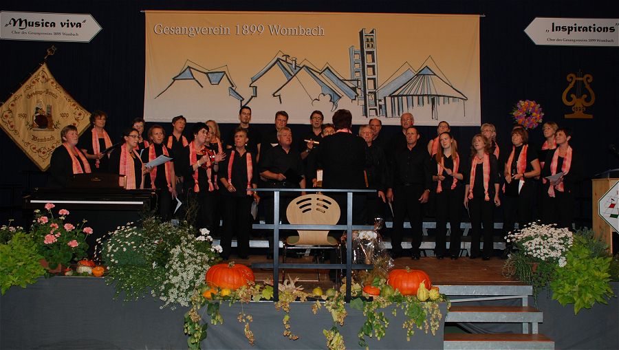 110 Jahre Gesangverein Wombach, 2009, zur Vergrerung bitte anklicken